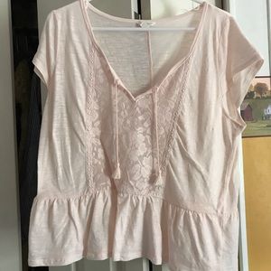 Blush Pink Blouse